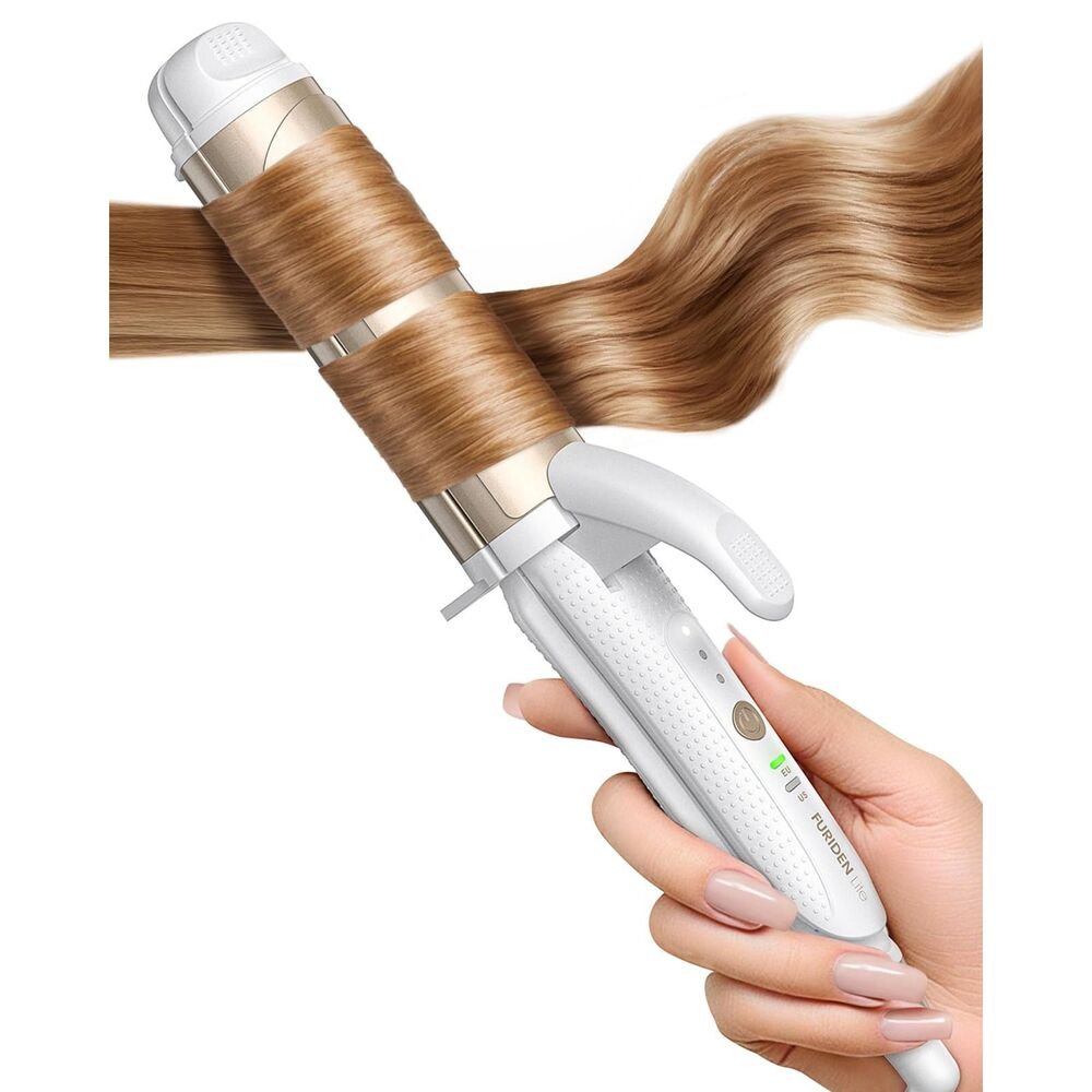 Lite Dual-Voltage Curling Iron, 2-in-1 Travel Combo for Carry-On